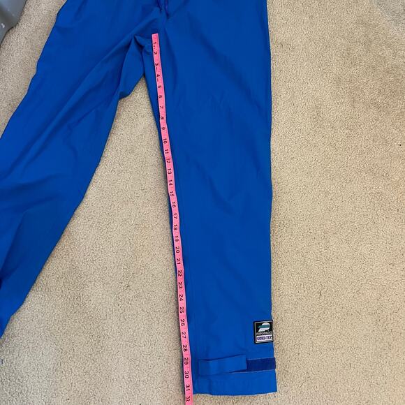 Cycling Wear by Performance Size Medium Biking Pants Blue Gore Tex Zippered Legs - Picture 6 of 7